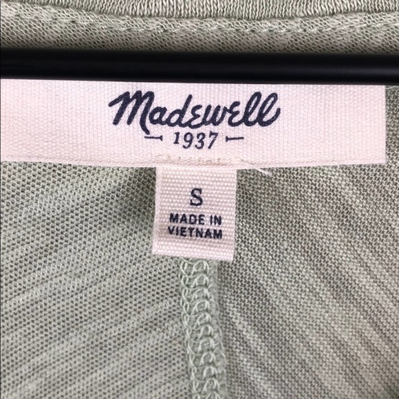 Madewell Turntable Split Neck Tee (S) - Picture 4 of 6